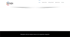 Desktop Screenshot of grupoemex.mx